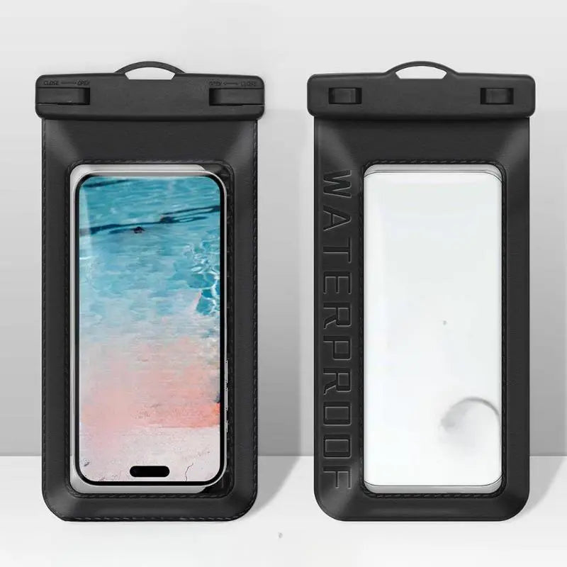 Universal Waterproof Phone Bag & Clear Case | Large Capacity Underwater Pouch with Lanyard