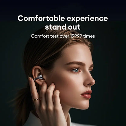 C03 Clip-On Bluetooth 6.0 Open-Ear Headset | 360° Panoramic Audio & IPX5 Waterproof