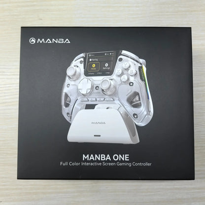FIEHDUW Wireless Gaming Controller | Rechargeable RGB Gamepad with Remappable Buttons for PC, Switch, iOS & Android