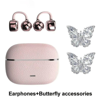 C03 Clip-On Bluetooth 6.0 Open-Ear Headset | 360° Panoramic Audio & IPX5 Waterproof