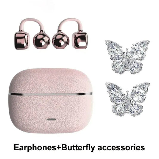 C03 Clip-On Bluetooth 6.0 Open-Ear Headset | 360° Panoramic Audio & IPX5 Waterproof