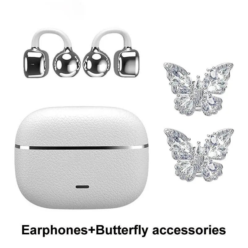 C03 Clip-On Bluetooth 6.0 Open-Ear Headset | 360° Panoramic Audio & IPX5 Waterproof