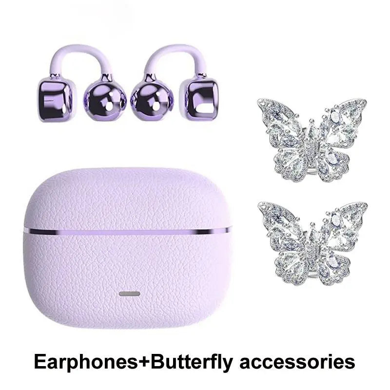 C03 Clip-On Bluetooth 6.0 Open-Ear Headset | 360° Panoramic Audio & IPX5 Waterproof