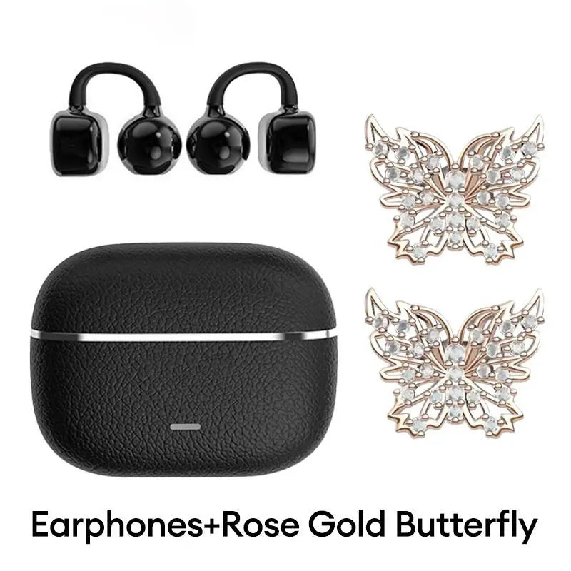 C03 Clip-On Bluetooth 6.0 Open-Ear Headset | 360° Panoramic Audio & IPX5 Waterproof