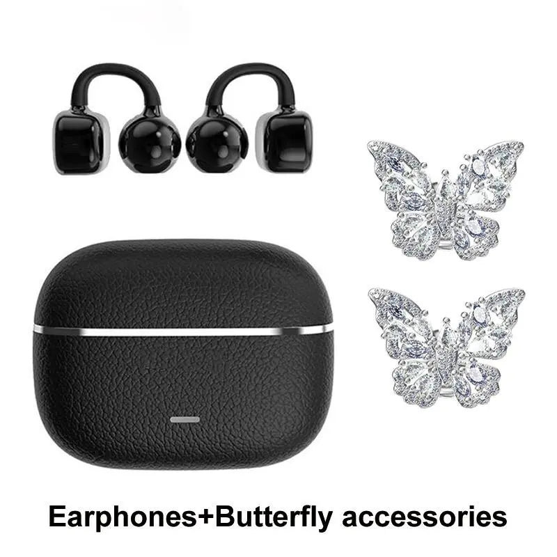 C03 Clip-On Bluetooth 6.0 Open-Ear Headset | 360° Panoramic Audio & IPX5 Waterproof