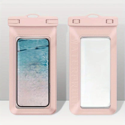 Universal Waterproof Phone Bag & Clear Case | Large Capacity Underwater Pouch with Lanyard