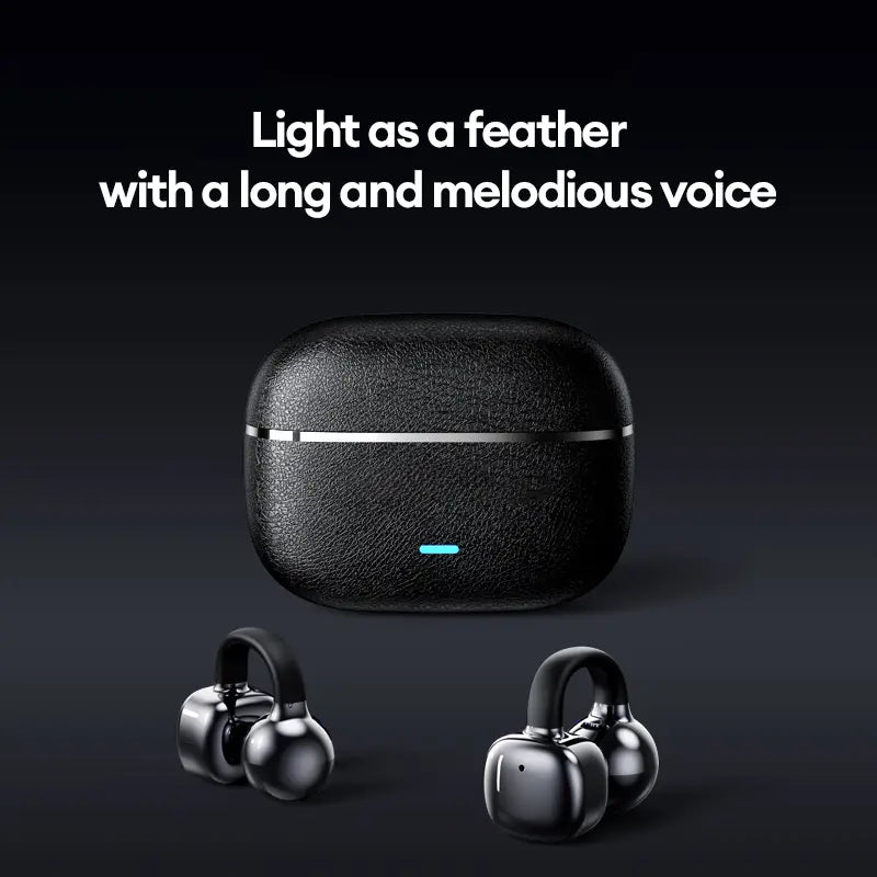 C03 Clip-On Bluetooth 6.0 Open-Ear Headset | 360° Panoramic Audio & IPX5 Waterproof