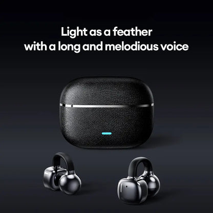 C03 Clip-On Bluetooth 6.0 Open-Ear Headset | 360° Panoramic Audio & IPX5 Waterproof